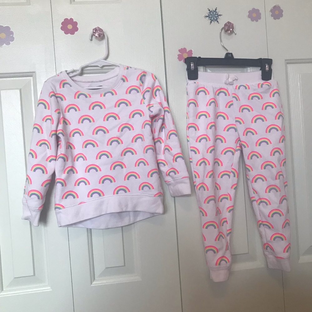 Rainbow Jogging Suit